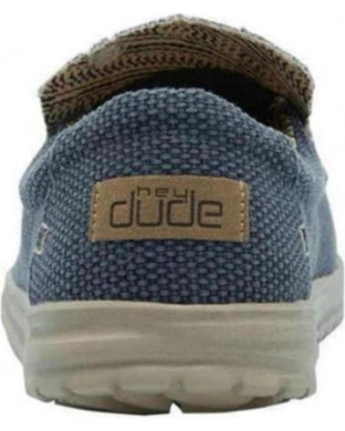 Zapatos de Hombre HEY DUDE INFORMALES HOMBRE MODELO MIKKA BRAIDED COLOR AZUL BLUE