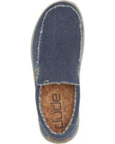 Zapatos de Hombre HEY DUDE INFORMALES HOMBRE MODELO MIKKA BRAIDED COLOR AZUL BLUE