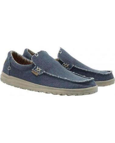 Zapatos de Hombre HEY DUDE INFORMALES HOMBRE MODELO MIKKA BRAIDED COLOR AZUL BLUE