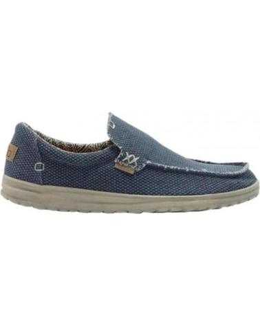 Zapatos de Hombre HEY DUDE INFORMALES HOMBRE MODELO MIKKA BRAIDED COLOR AZUL BLUE