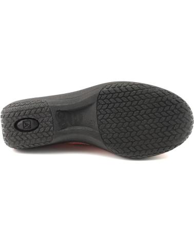 Mocasines de Mujer ARCOPEDICO LYLAS TRICOTADO ROJO