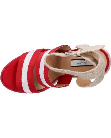 Woman Sandals PEPE JEANS PLS90380 OHARA 261 RACE RED