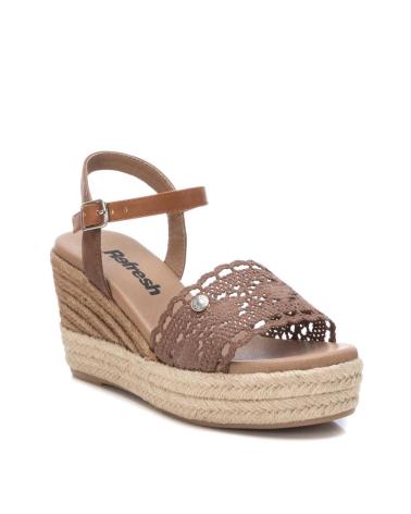 REFRESH SANDALI CON ZEPPA 170701 TAUPE TAUPE