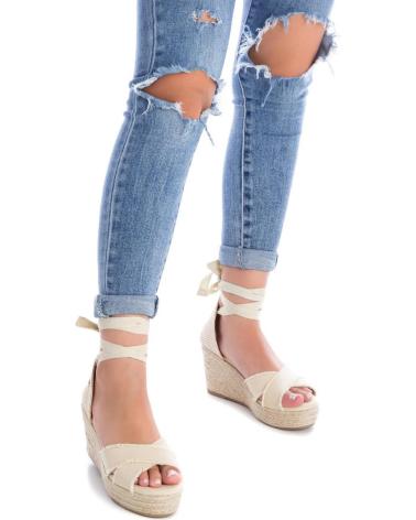 Sandalen für Damen REFRESH 170773 TEXTIL BEIGE