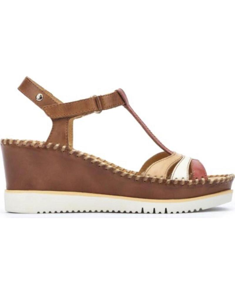 SANDÁLIAS PLATAFORMA PIKOLINOS W3Z-1776C1 MULTICOLOR CHERRY