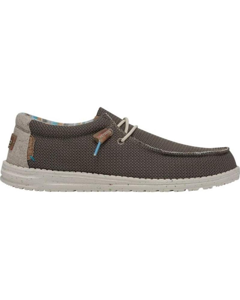 Zapatos de Hombre HEY DUDE WALLY ECO STRETCH TAUPE