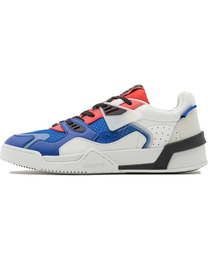 Scarpe sport per Uomo LACOSTE ZAPATILLAS LT 125 123 2 SMADK BLU-WHT