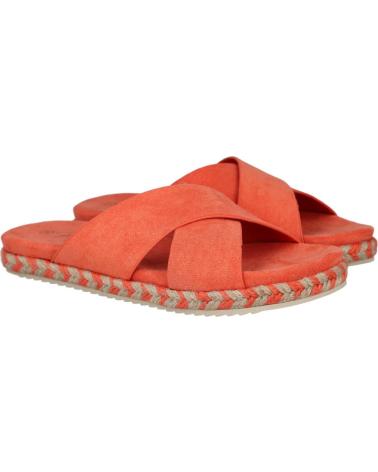 Woman Sandals POPCORN 9052 SANDALIAS PLANAS MUJER NARANJA