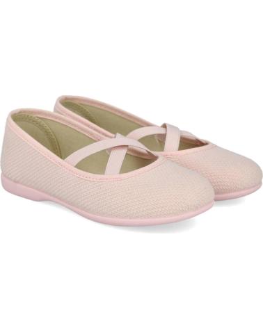 Zapatos de Niña BATILAS 128-237 BAILARINAS NINA ROSA