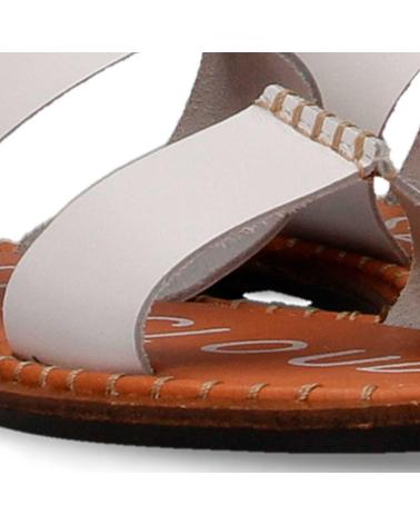 Sandalias de Mujer PURAPIEL LESLIE WHITE