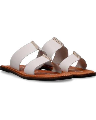 Sandalias de Mujer PURAPIEL LESLIE WHITE