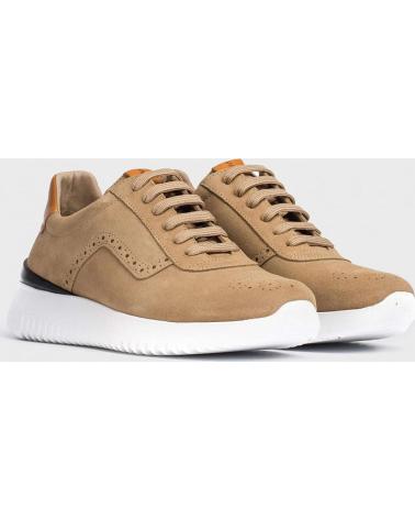 Zapatillas deporte de Hombre WONDERS ZAPATILLAS PIEL PICADO CB-3320 SAND