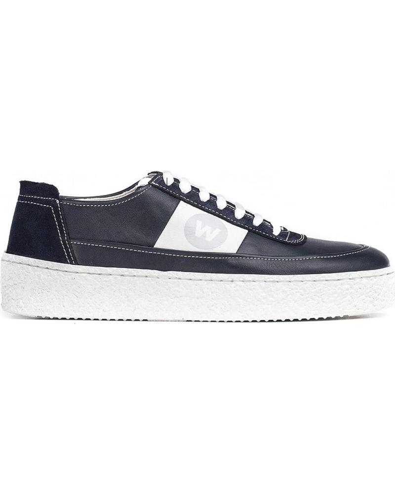 Zapatillas deporte de Hombre WONDERS ZAPATILLAS PIEL CB-3902 MARINO