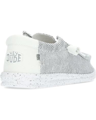 Nauticos für Herren HEY DUDE HD40019-1KA -GRIS BLANCO