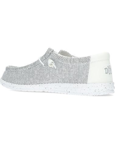 Nauticos für Herren HEY DUDE HD40019-1KA -GRIS BLANCO