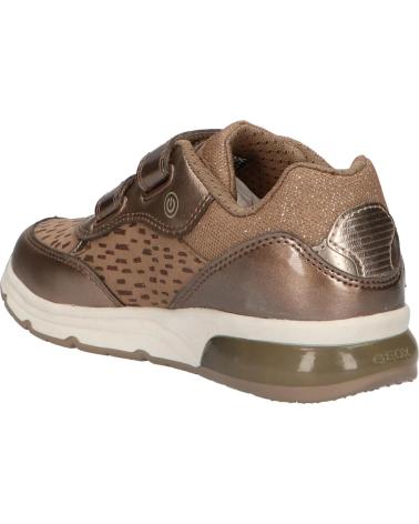 Zapatillas deporte pour Fille GEOX J948VB 0DHAJ J SPACECLUB C2016 DK GOLD