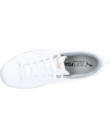 Sportif pour Femme et Fille et Garçon PUMA 373633 BREAK POINT VULC JR 02 WHITE