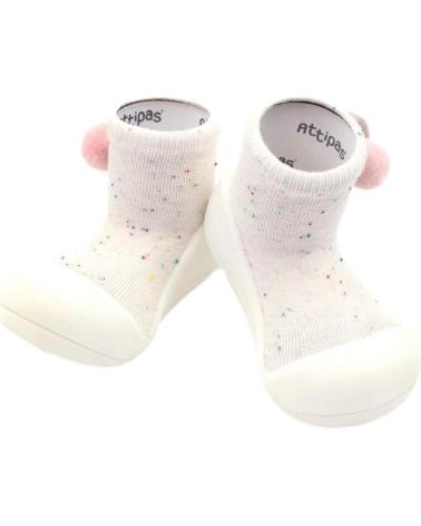 Bebé de Niña y Niño ATTIPAS PRIMEROS PASOS SHOOTING STAR CREAM BLANCO