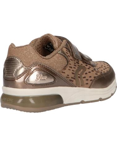 Zapatillas deporte pour Fille GEOX J948VB 0DHAJ J SPACECLUB C2016 DK GOLD