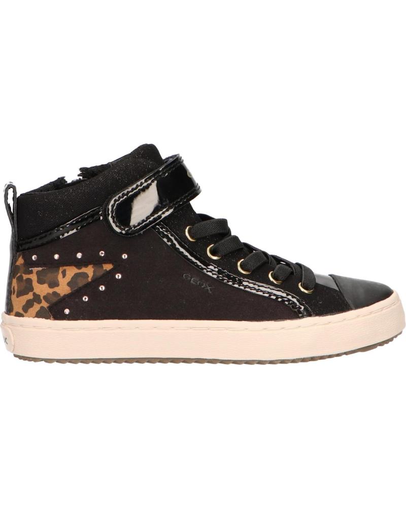 Botins de Menina GEOX J944GM 0AFDH J KALISPERA C9999 BLACK