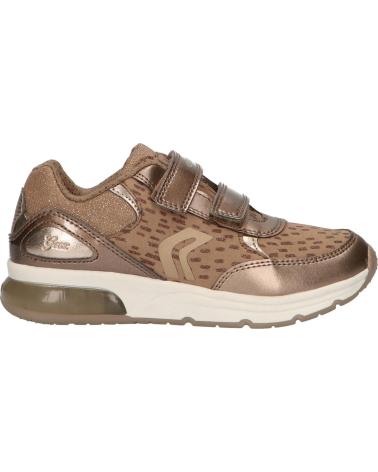 Zapatillas deporte pour Fille GEOX J948VB 0DHAJ J SPACECLUB C2016 DK GOLD