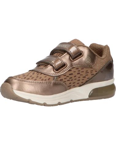 Zapatillas deporte pour Fille GEOX J948VB 0DHAJ J SPACECLUB C2016 DK GOLD