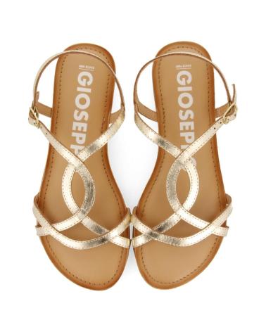 Sandali per Donna GIOSEPPO SANDALIAS PLANAS 69113 ORO DORADO