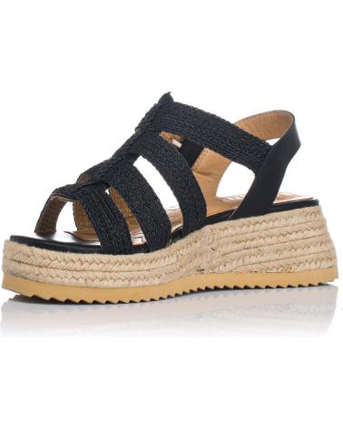 Sandalen für Damen MTNG SANDALIAS PLANAS MUSTANG 52862 NEGRO