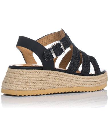 Sandalen für Damen MTNG SANDALIAS PLANAS MUSTANG 52862 NEGRO