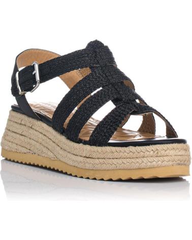 Sandalen für Damen MTNG SANDALIAS PLANAS MUSTANG 52862 NEGRO