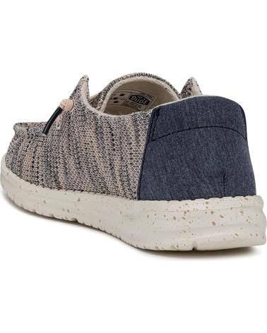 Zapatos de Mujer HEY DUDE WENDY SOX-LIGHT PINK AZUL MULTI ROSA
