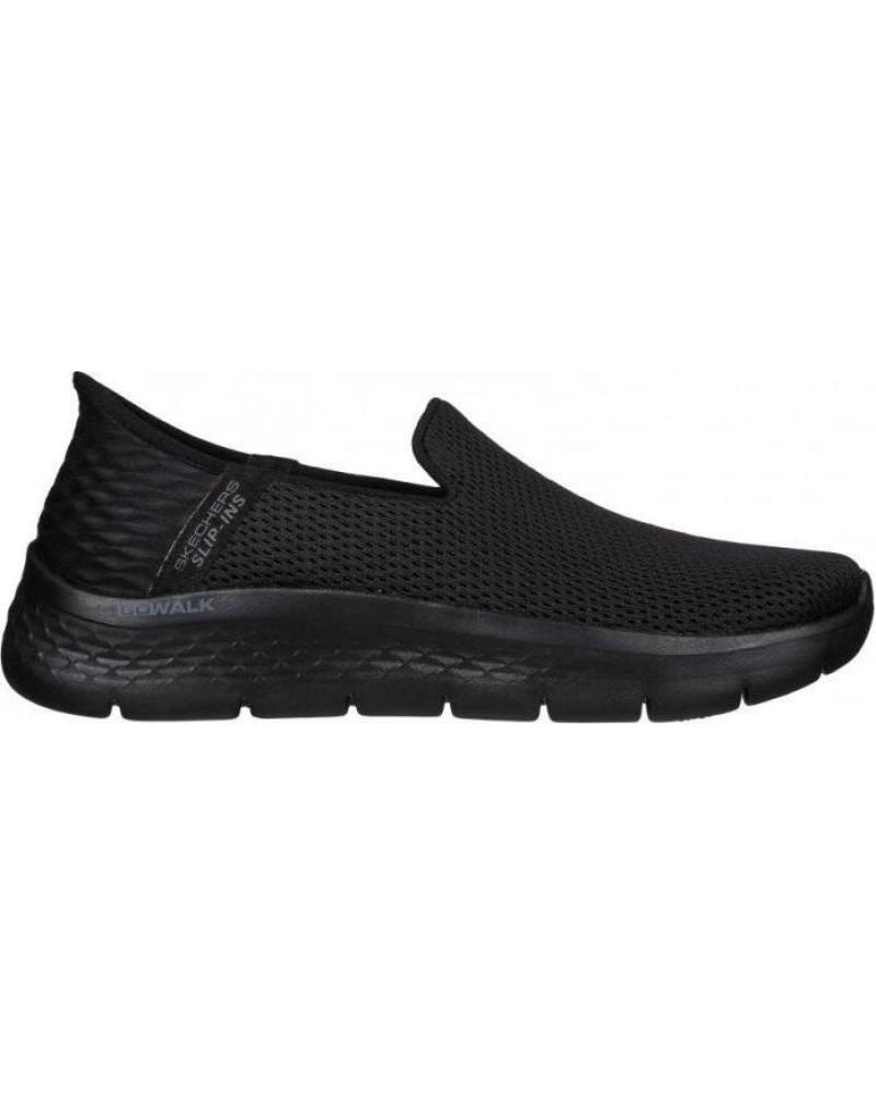SKECHERS ZAPATILLA MUJER GO WALK FLEX-RELISH NEGRO