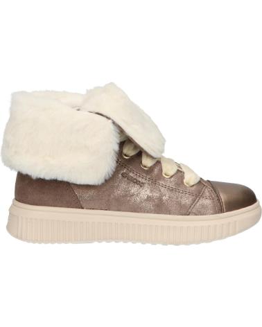 Stivaletti per Donna e Bambina GEOX J947YB 0MA22 J DISCOMIX C5005 DK BEIGE