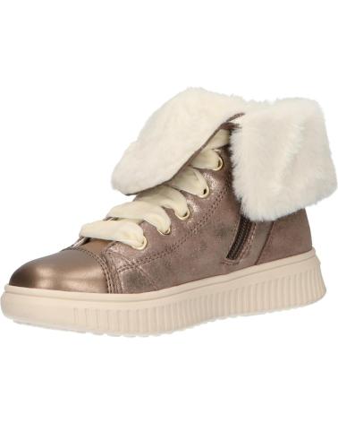 Stivaletti per Donna e Bambina GEOX J947YB 0MA22 J DISCOMIX C5005 DK BEIGE