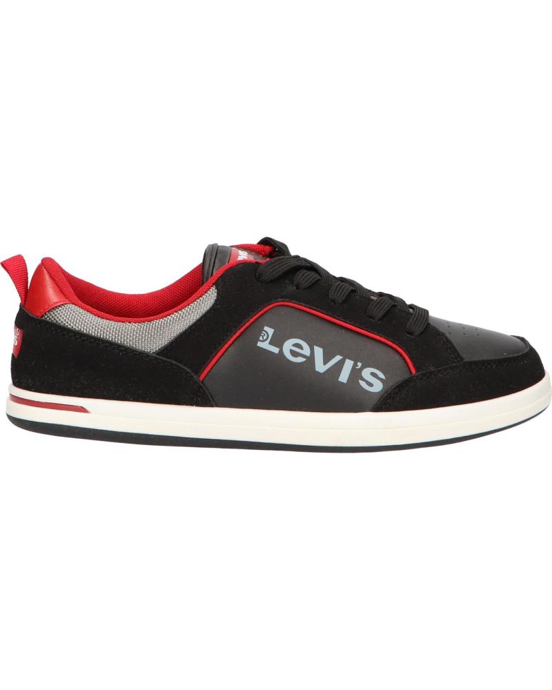 Sapatilhas de Mulher e Menina e Menino LEVIS VCHI0024S CHICAGO 0093 BLACK