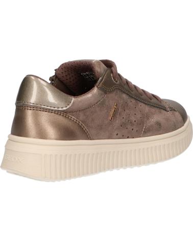 Schuhe für Damen und Mädchen GEOX J947YF 0MANF J DISCOMIX C5005 DK BEIGE