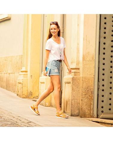 Sandalias de Mujer panama jack SALLY BASICS B8 NAPA VINTAGE