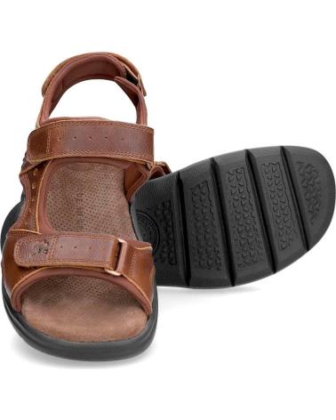 Sandalias de Hombre PANAMA JACK SANDALIAS HOMBRE MODELO SALTON BASICSC4 COLOR MARRON CUERO CUERO