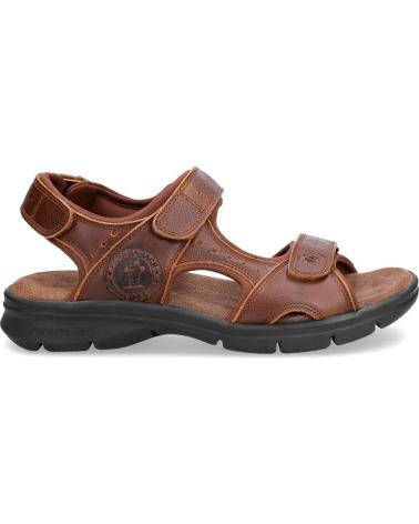 Sandalias de Hombre PANAMA JACK SANDALIAS HOMBRE MODELO SALTON BASICSC4 COLOR MARRON CUERO CUERO