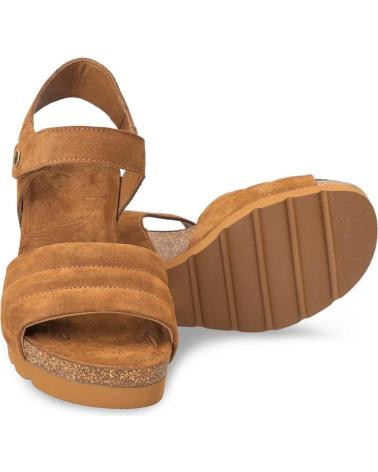 Sandali per Donna PANAMA JACK VALLEY B1 VELOUR CUERO - BARK