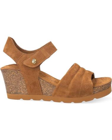 Sandali per Donna PANAMA JACK VALLEY B1 VELOUR CUERO - BARK