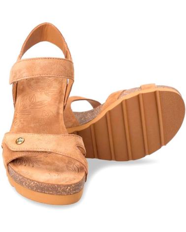 Sandali per Donna panama jack VILA B3 VELOUR CUERO - BARK