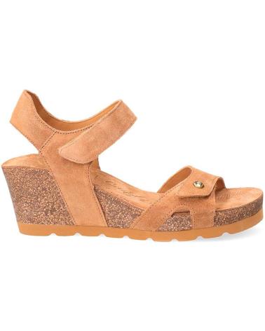 Sandalias de Mujer panama jack VILA B3 VELOUR CUERO - BARK