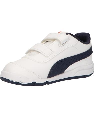 Deportivas de Niña y Niño PUMA 192523 STEPFLEEX 07 WHITE-PEACOAT