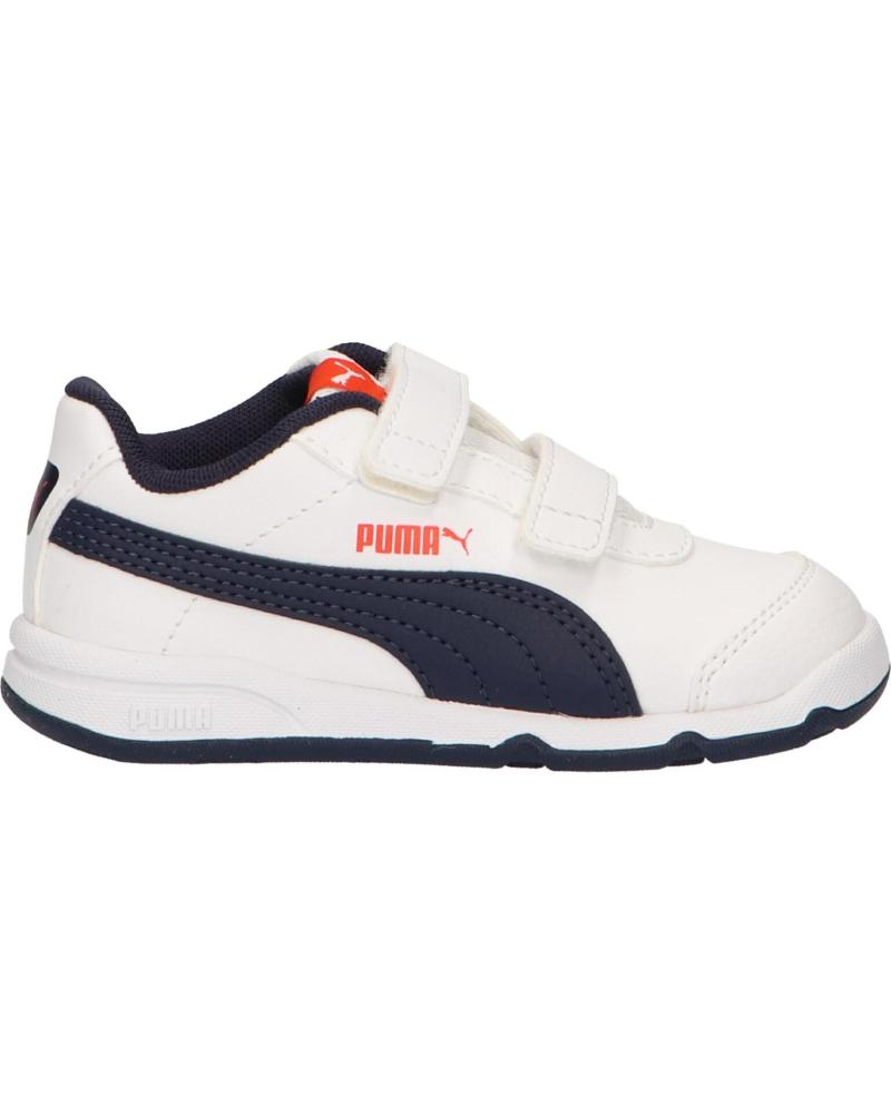 Deportivas de Niña y Niño PUMA 192523 STEPFLEEX 07 WHITE-PEACOAT