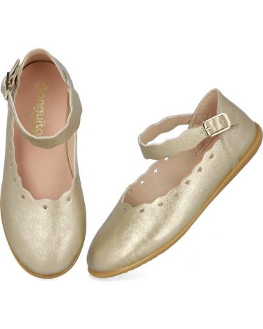 Zapatos de Niña CONGUITOS NV126520 BAILARINAS NINA PLATINO