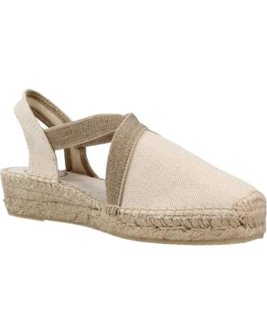 Sandalias de Mujer TONI PONS ALPARGATAS MUJER MODELO VERDI VT COLOR BEIS CRU