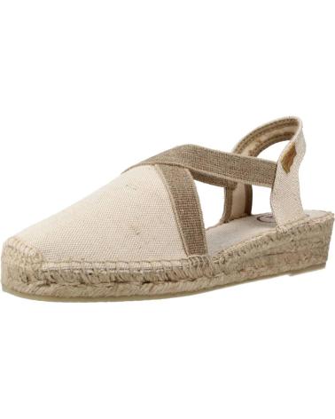 Sandalias de Mujer TONI PONS ALPARGATAS MUJER MODELO VERDI VT COLOR BEIS CRU