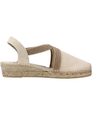 Sandalias de Mujer TONI PONS ALPARGATAS MUJER MODELO VERDI VT COLOR BEIS CRU