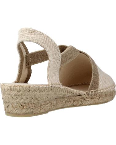 Sandalias de Mujer TONI PONS ALPARGATAS MUJER MODELO VERDI VT COLOR BEIS CRU